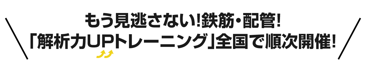 ストラクチャスキャン SIR-EZシリーズ 解析力UPトレーニング・セミナー