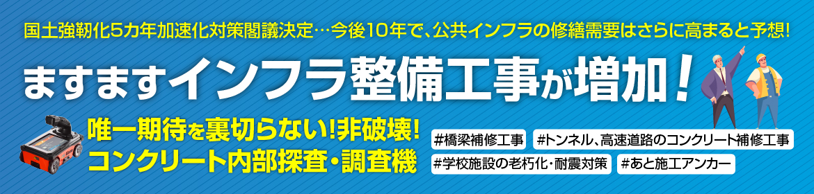 防災・減災、国土強靭化のための5か年加速化対策