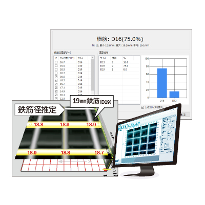 鉄筋径推定ソフトがNETISに登録されました